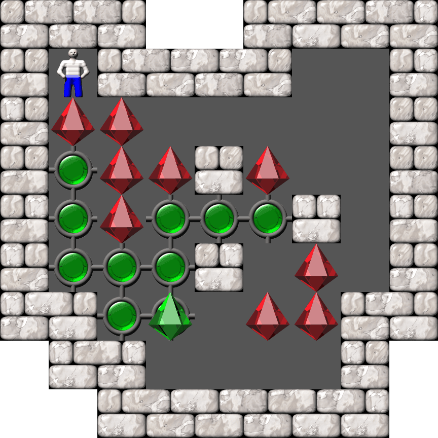 Sokoban Revenge 22 level 96